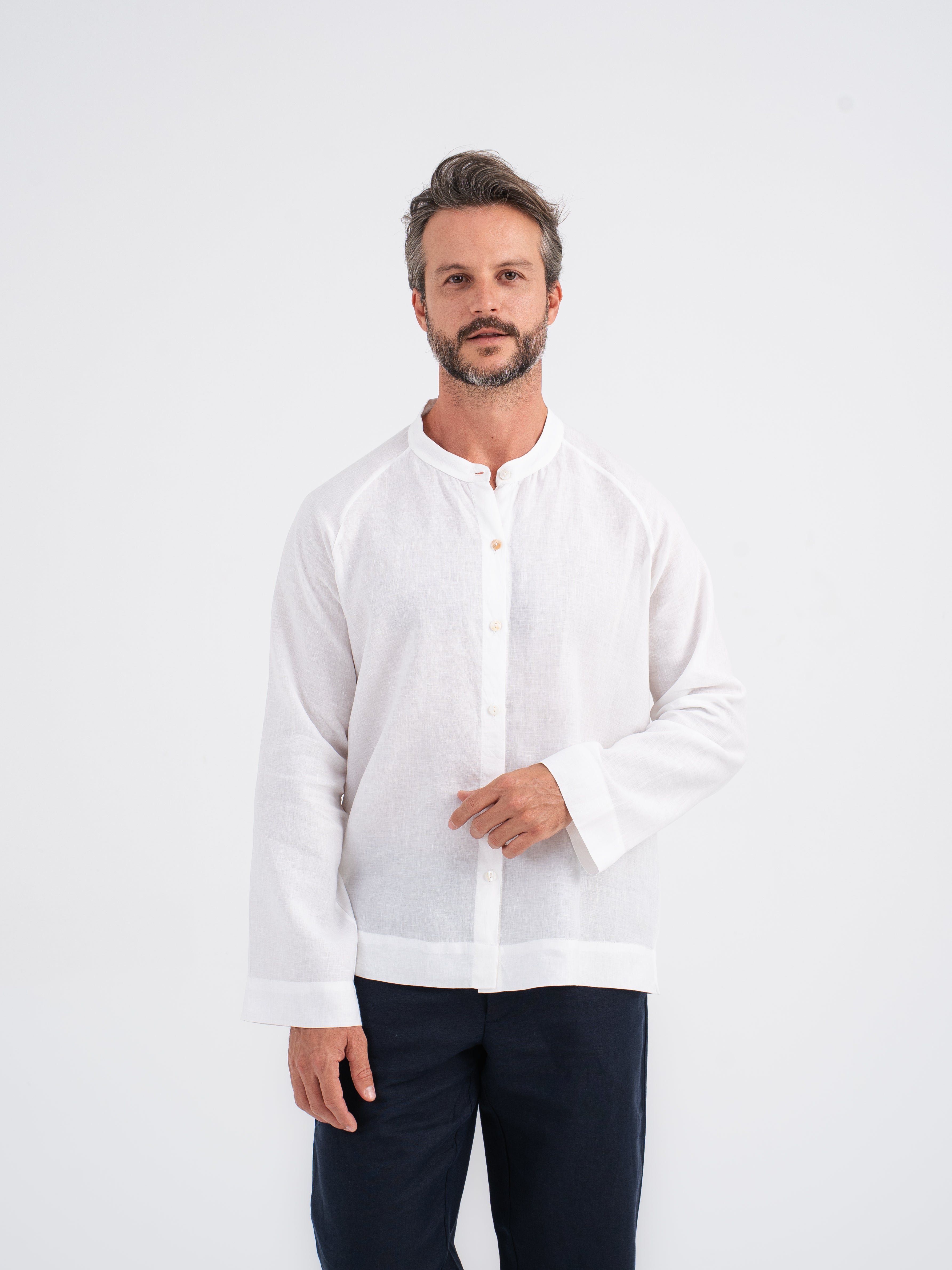 Auren Linen Shirt in Pure Linen