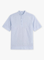 Stellar Mandarin Linen Shirt