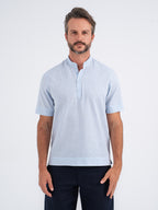 Stellar Mandarin Linen Shirt