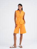 Sienna Wrap Linen Vest