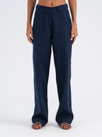 Luna Wide-Leg Linen Pants