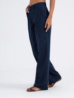 Luna Wide-Leg Linen Pants