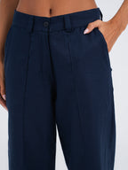 Luna Wide-Leg Linen Pants
