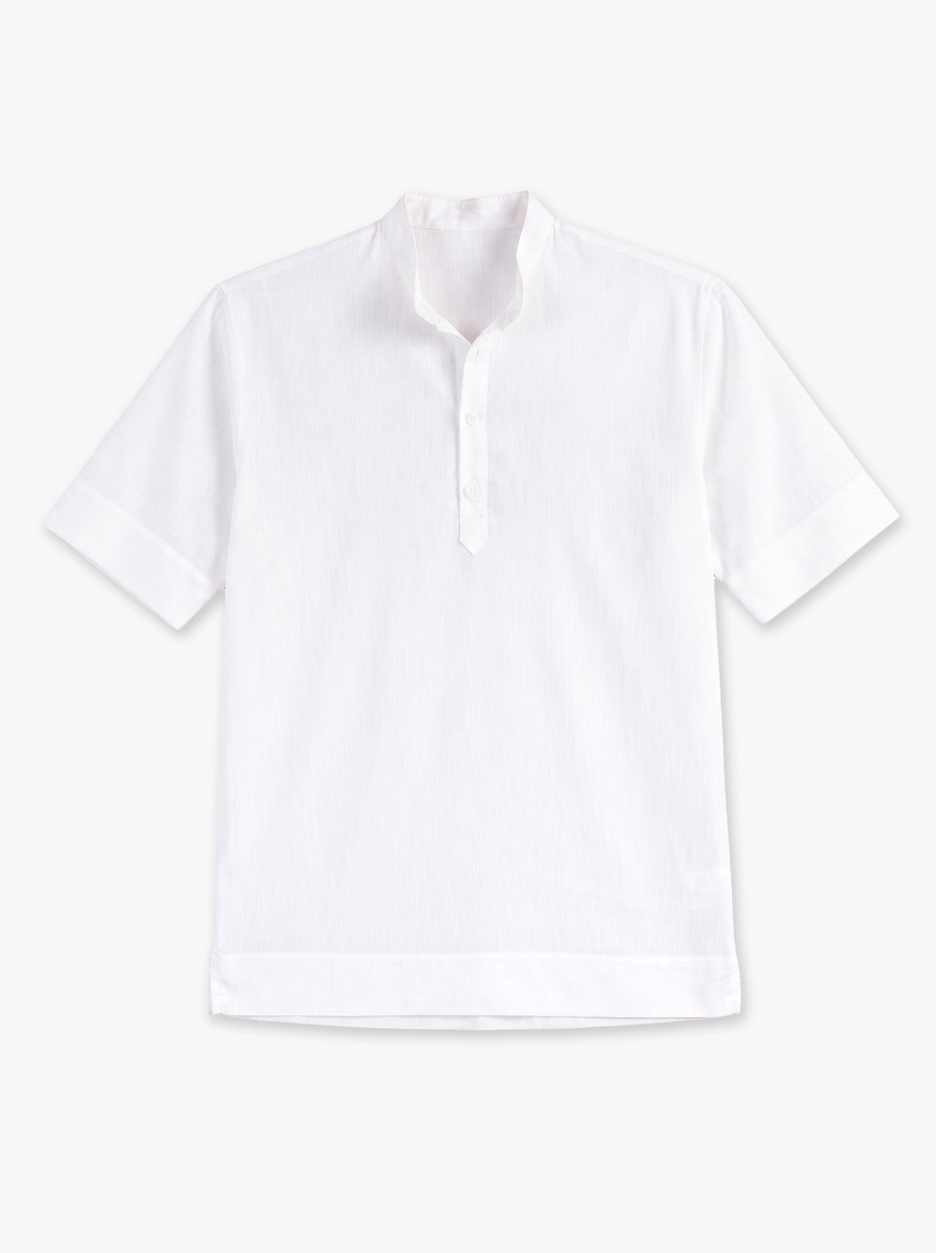 Stellar Mandarin Linen Shirt