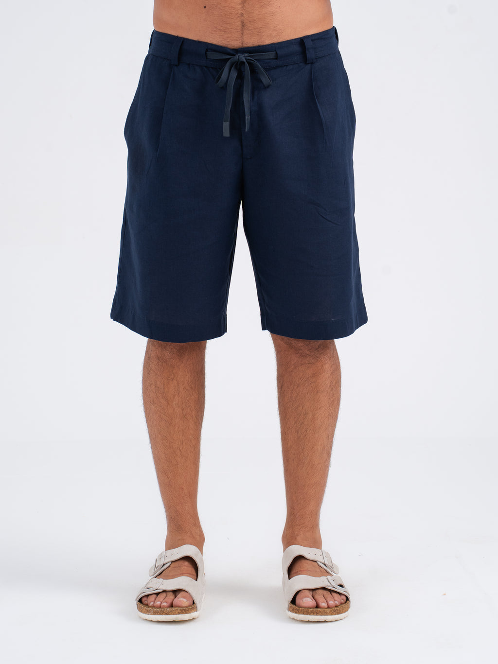 Nolan Linen Jogger Shorts