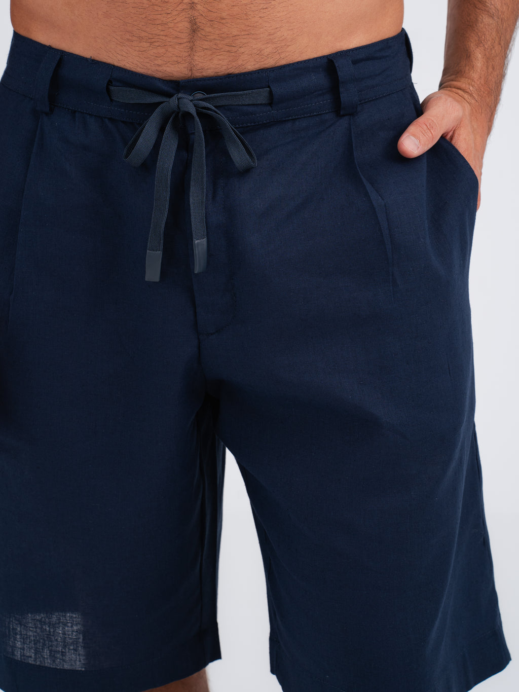 Nolan Linen Jogger Shorts