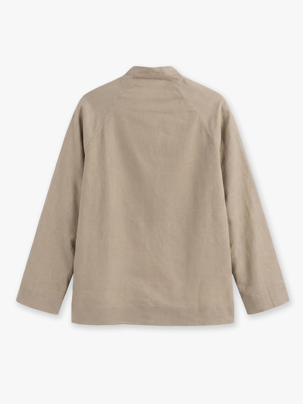 Elara Mandarin Linen Shirt