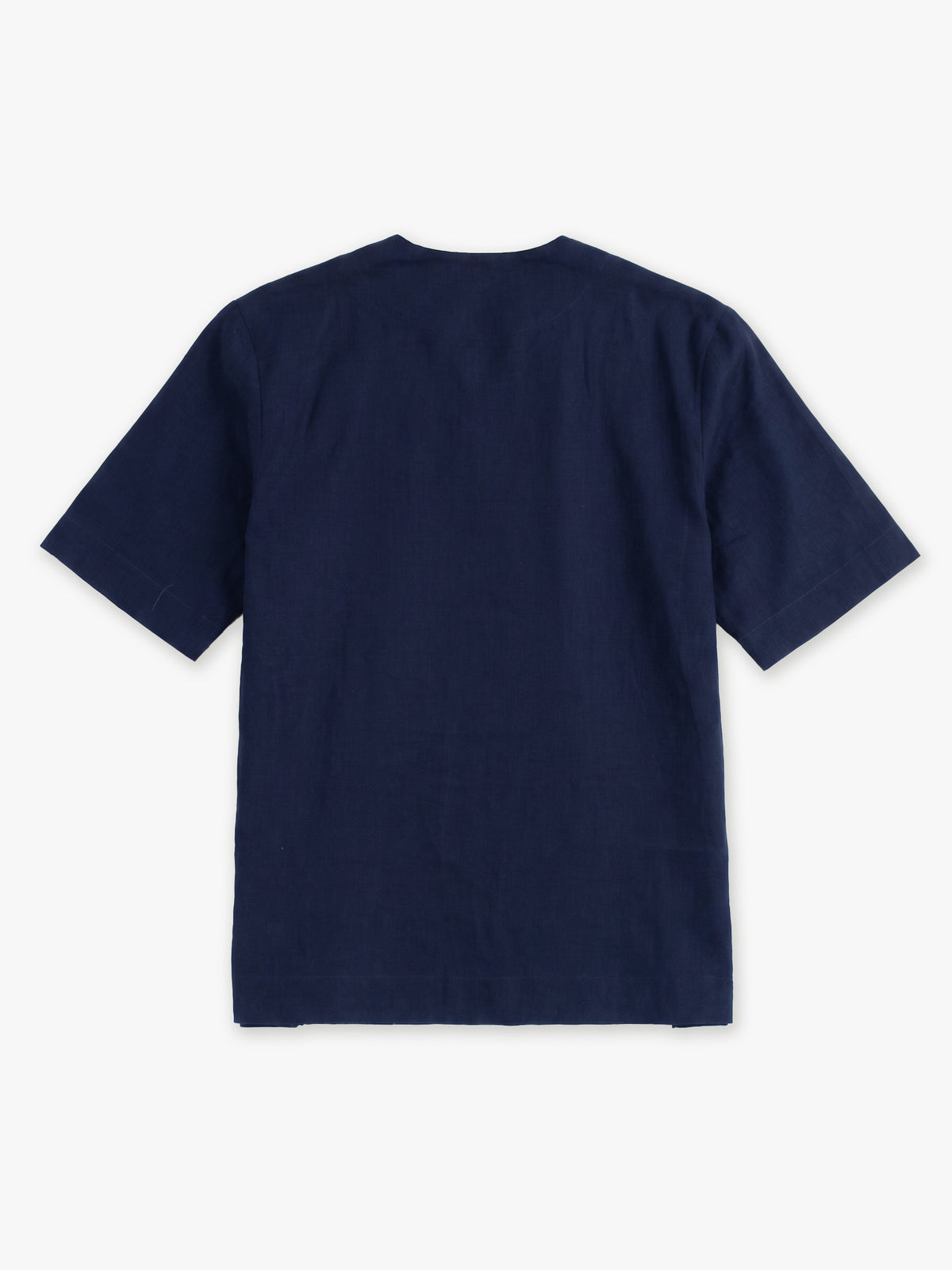 Elio Hand-Embroidered Linen Shirt