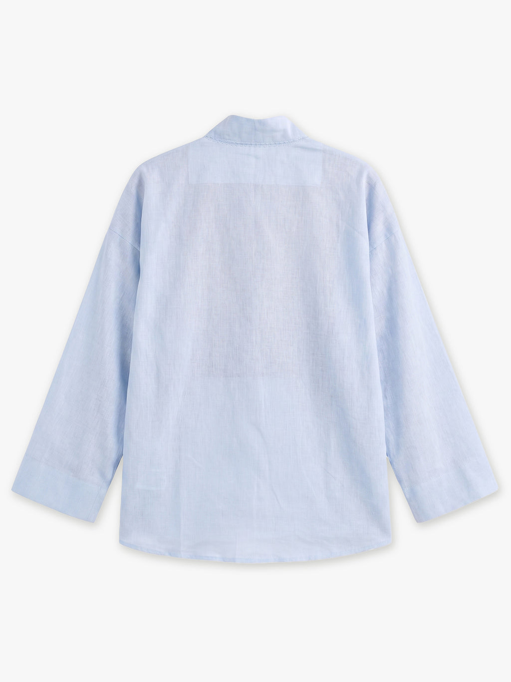 Rowan Hand-Embroidered Resort Linen Shirt