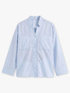 Rowan Hand-Embroidered Resort Linen Shirt