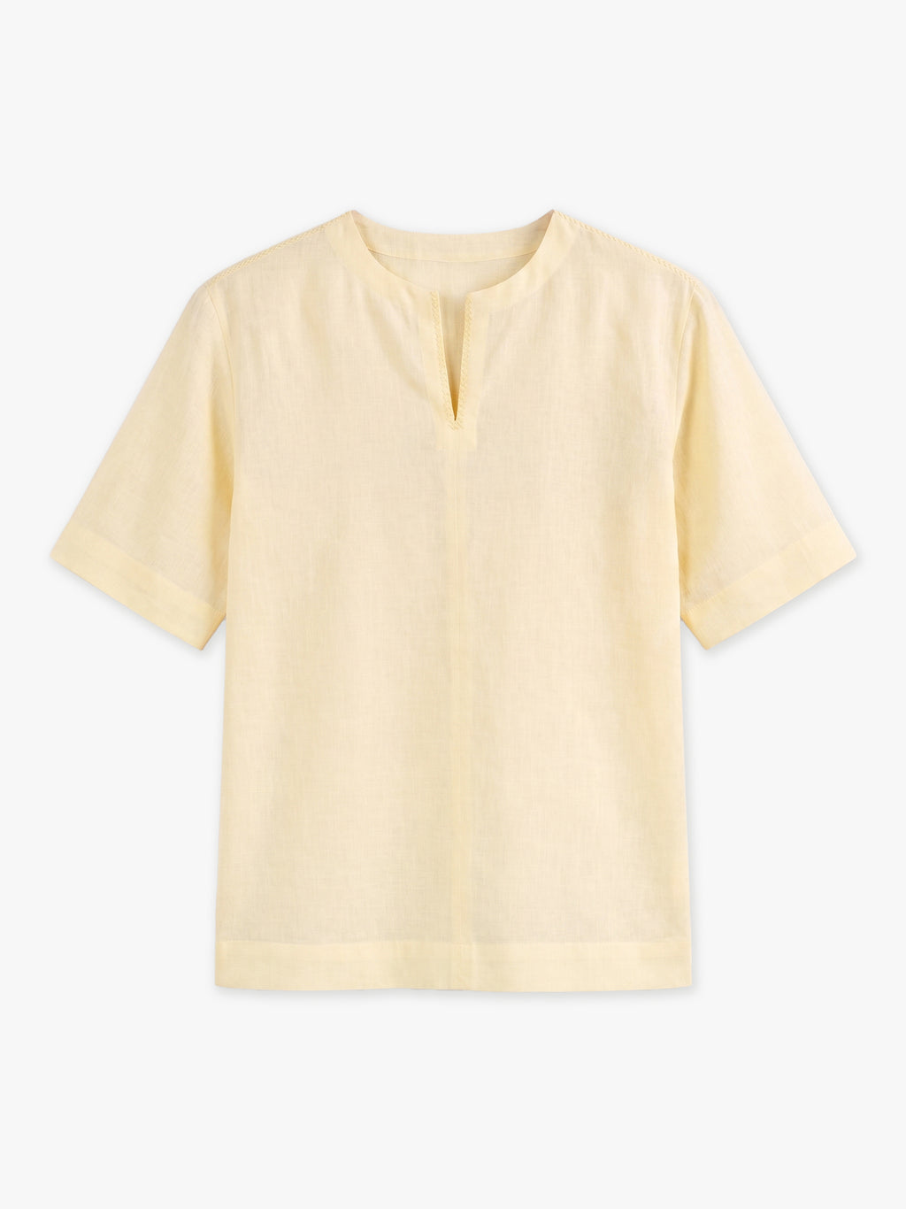 Mason Hand-Embroidered Linen Shirt