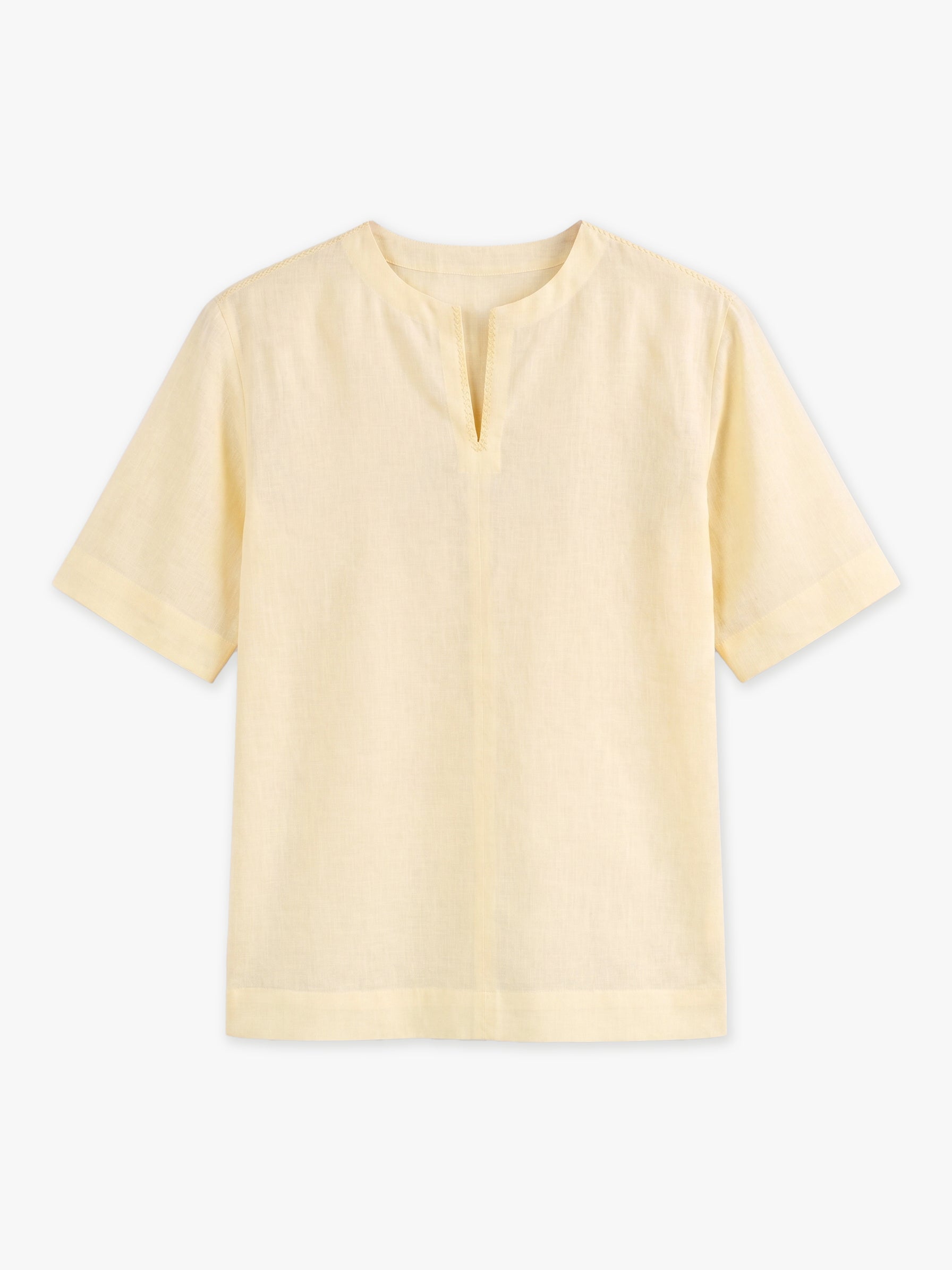 Mason Hand-Embroidered Linen Shirt