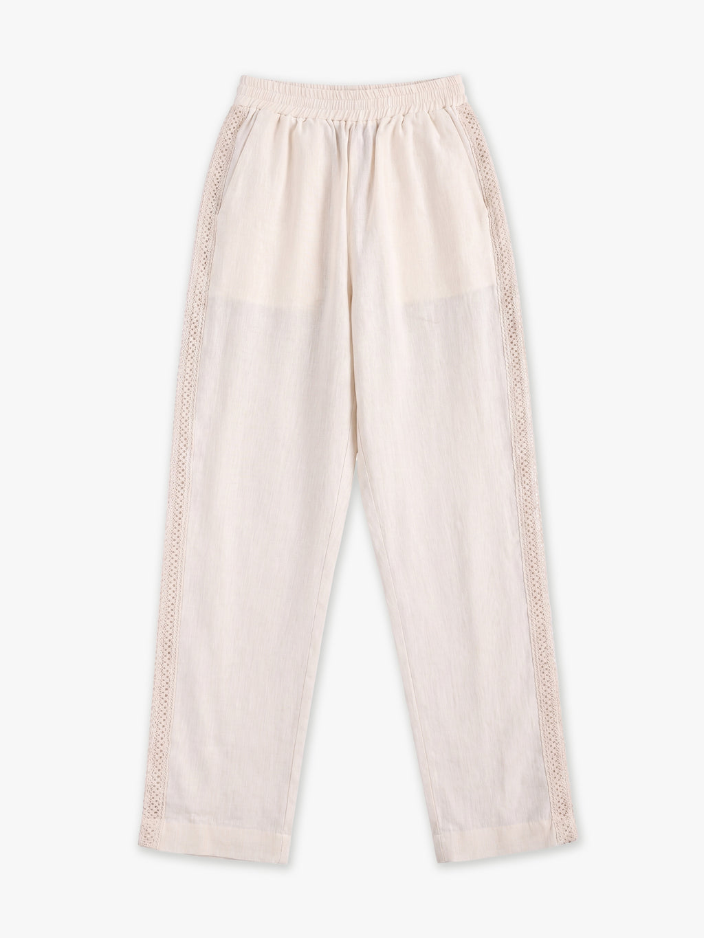 Isla Wide-Leg Linen Pants