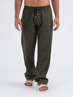 Callan Jogger-Fit Linen Pants