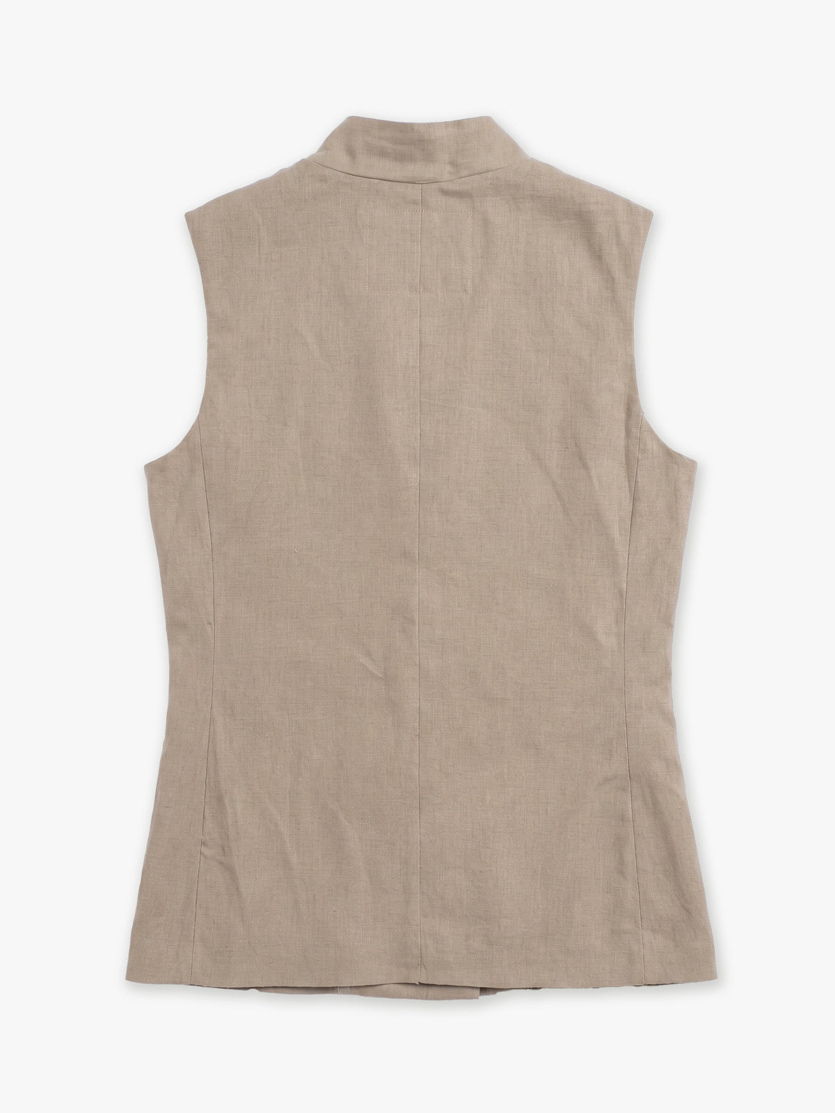 Elan Buckle Linen Vest