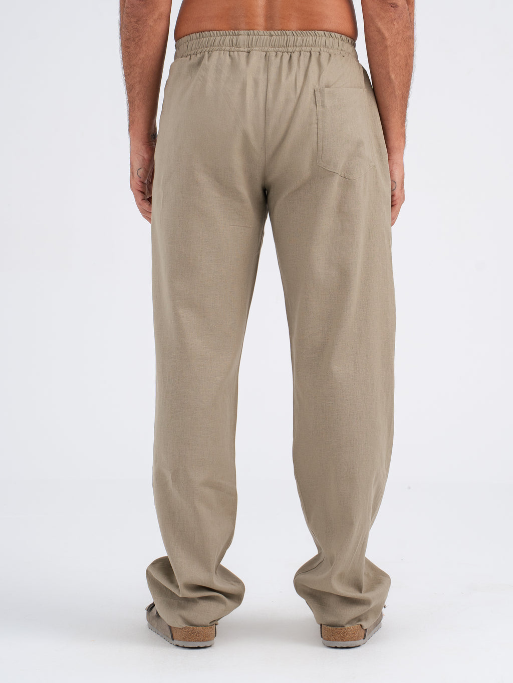Callan Jogger-Fit Linen Pants