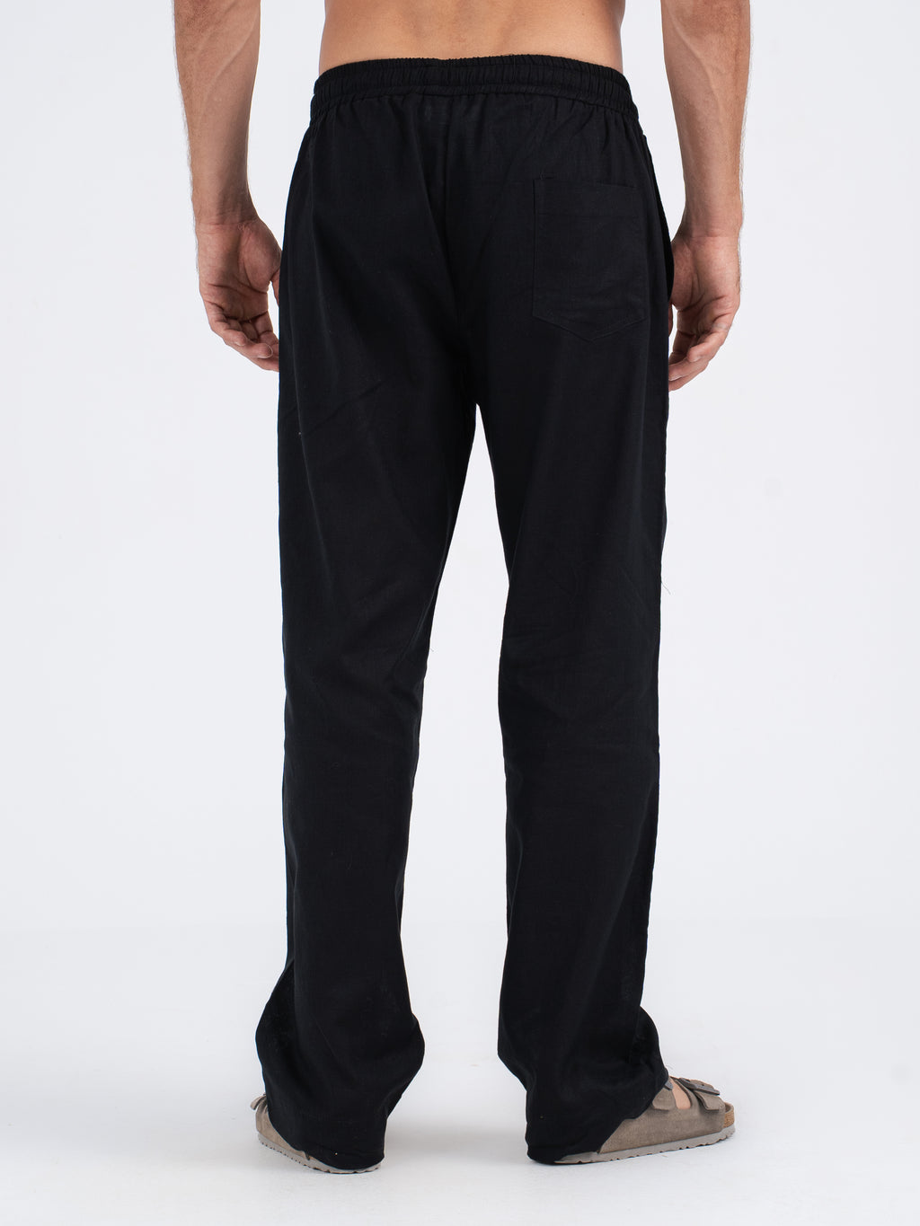 Callan Jogger-Fit Linen Pants