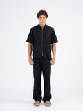Nox Zip-up Linen Shirt