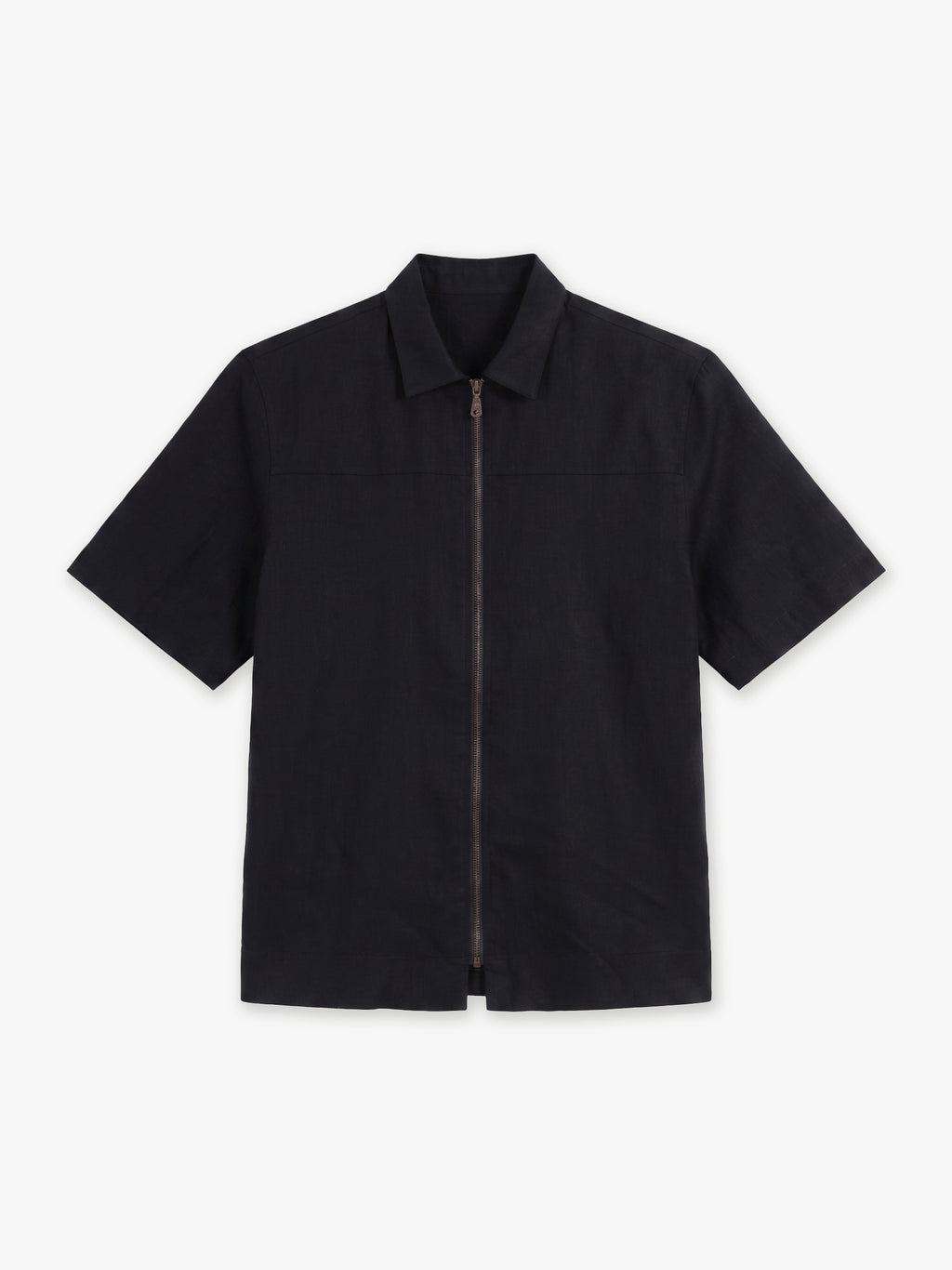 Nox Zip-up Linen Shirt