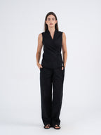 Luna Wide-Leg Linen Pants