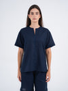 Mason Hand-Embroidered Linen Shirt