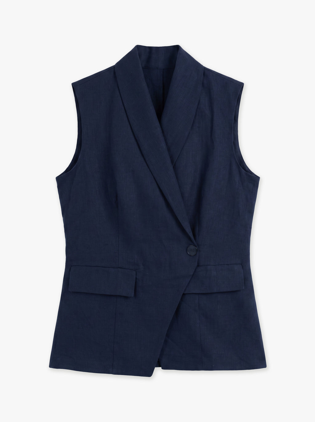 Sienna Wrap Linen Vest