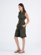Sienna Wrap Linen Vest