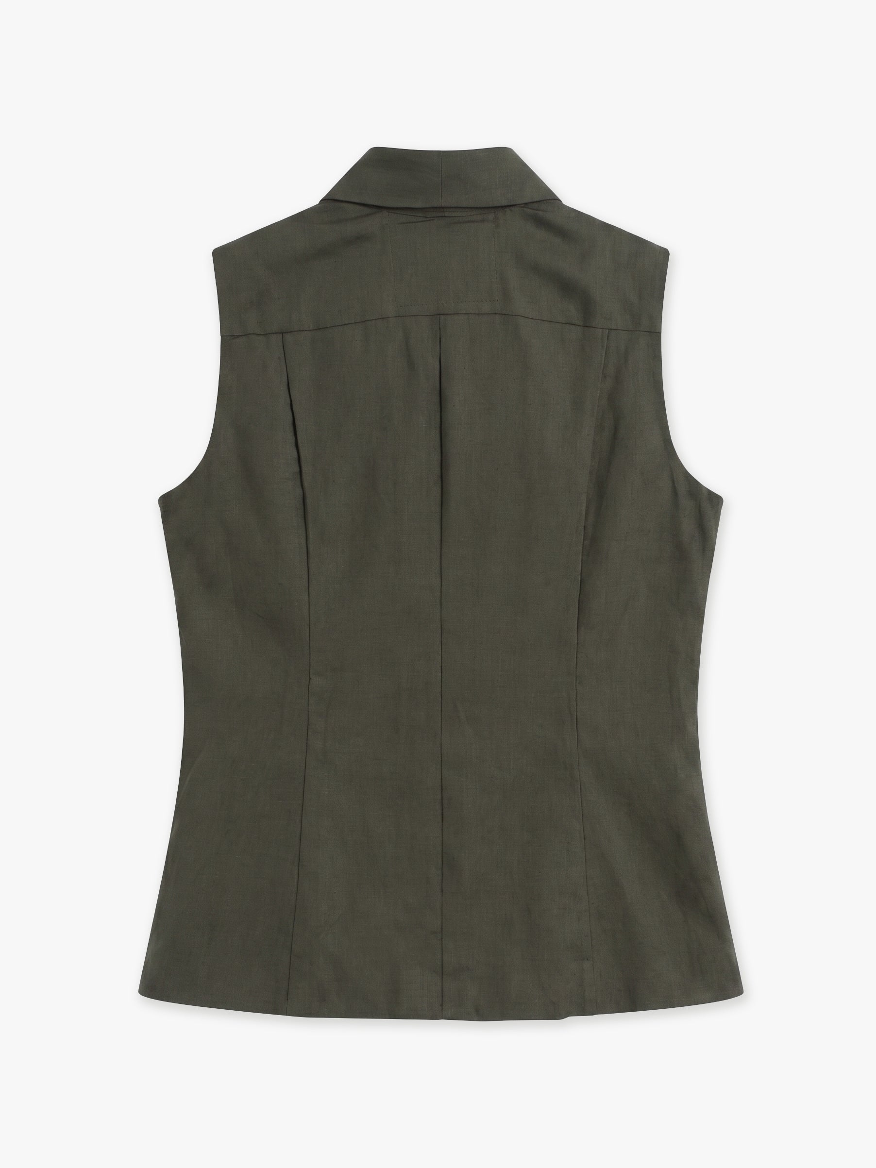 Sienna Wrap Linen Vest