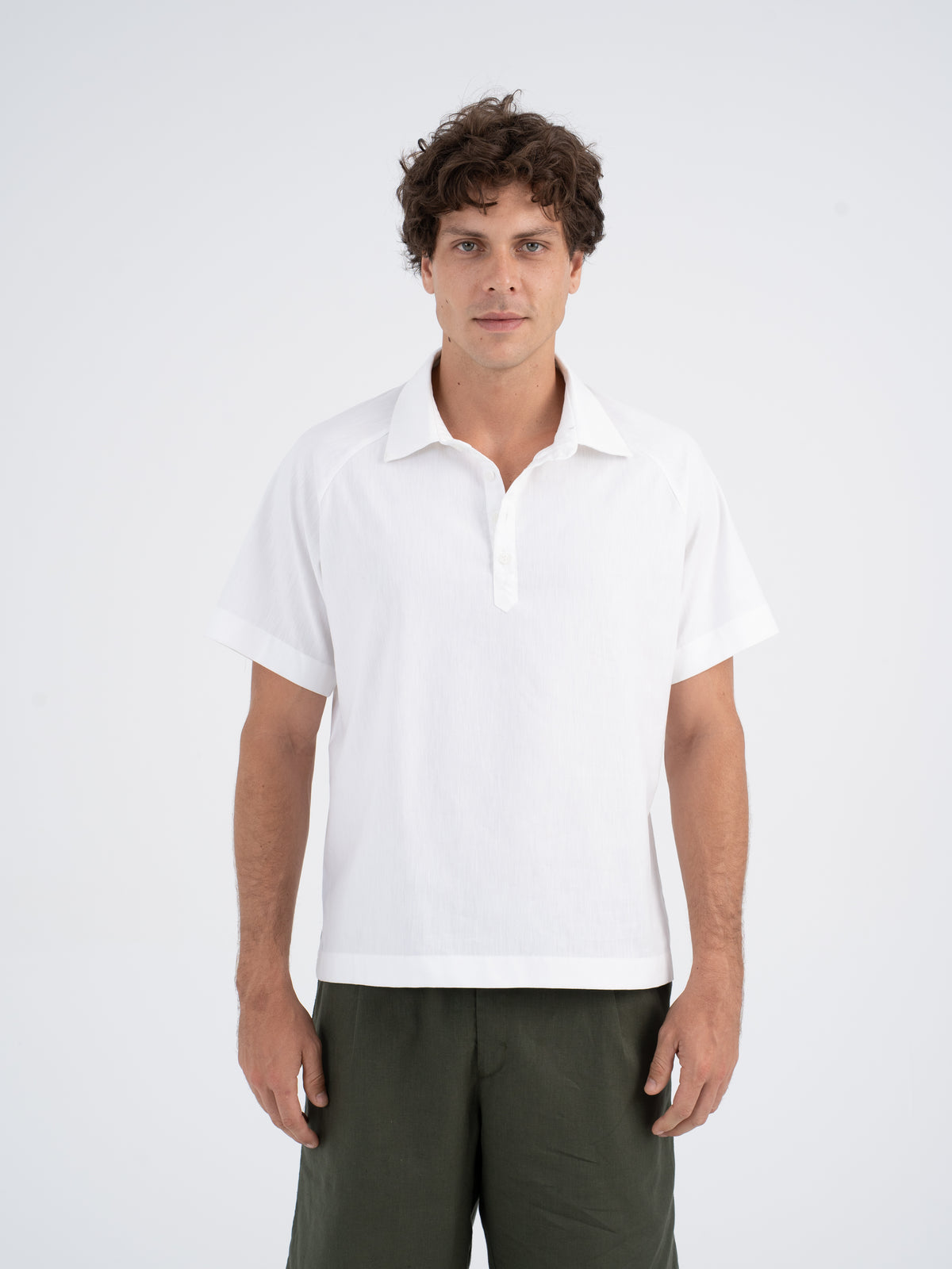 Kai Linen Polo in Pure Linen