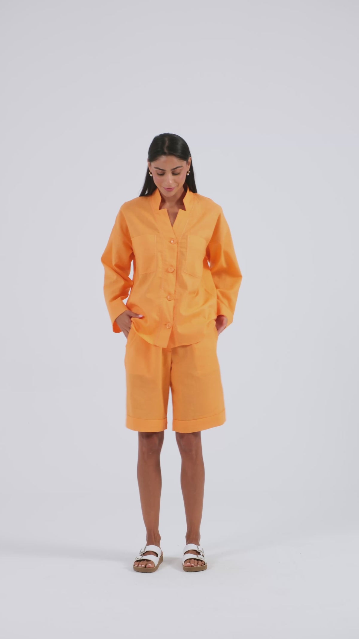 Rowan Hand-Embroidered Resort Linen Shirt