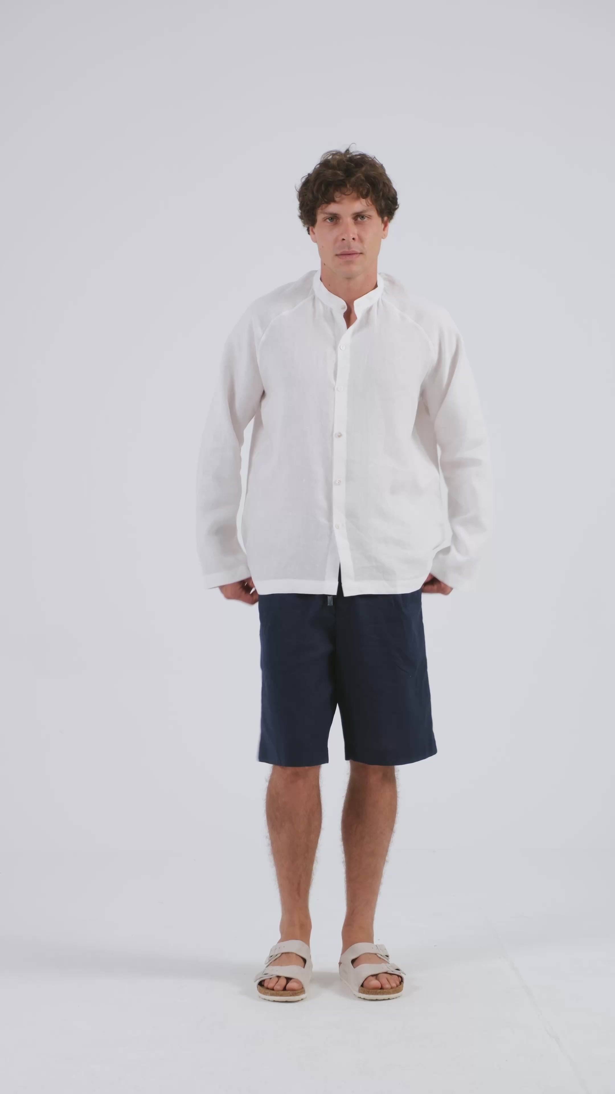 Auren Linen Shirt in Pure Linen